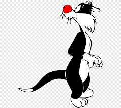 Sylvester Jr Tweety Tasmanian Devil Porky Pig Sylvester Cat White Mammal Png Pngegg