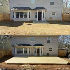 Diy Floating Ground Level Deck Building A Floating Deck Patio Deck Designs Backyard Patio Designs