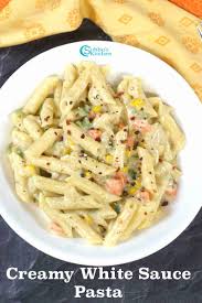 Creamy White Sauce Pasta Recipe White Sauce Pasta White Pasta Sauce Recipe White Sauce