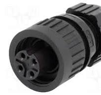 Connector: Round Female PIN: 4(3+1) CA IP67 Plug 3+PE 934125100 CA 3 L |  eBay