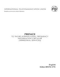 We did not find results for: Preface To The Br International Frequency Information Circular Terrestrial Services