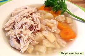 Farcire i petti di pollo con il composto così ottenuto, chiudendo bene le estremità. Minestra Pollo E Riso Ricetta Leggera