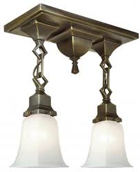 Modern chandelier lights usually consist of multiple arms or bulbs that cast light in various directions. Vintage Hardware Lighting Arts And Crafts Craftsman And Mission Ceiling Lights