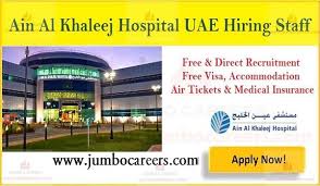 Ain Al Khaleej Hospital Jobs In Dubai Hospital Jobs Nursing Jobs Hospital