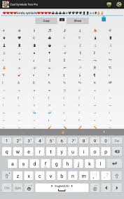 Make your own cool text emoticons (also known as kawaii smiley faces and text emoji faces from symbols) or copy and paste from a list of the best one line text art smiley faces. Cool Symbols Text Pro For Android Apk Download
