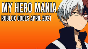 Each of the codes so far will let you get free rolls for a new quirk to use in the game. My Hero Mania April 2021 Roblox Codes All Working Codes Youtube