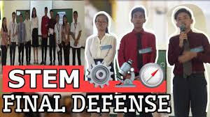 Responses were recorded, transcribed and a thematic analysis performed. Sample Final Research Defense Stem Senior High School Youtube
