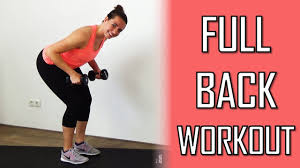 The lower back workout, developed in cooperation with nhs specialists (british national health service) is designed to help you activate your back, work it gently so that the muscles align and any pain you may be experiencing, slowly goes away. 10 Minute Full Back Workout Upper Lower Back Exercises With Dumbbells Youtube
