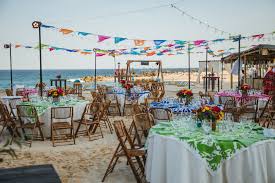 The invited guests were his university. Elena Damy Festive Mexican Themed Rehearsal Dinner On The Beach Elena Damy