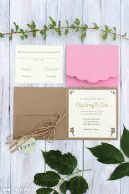 In the cricut design space add a heart. Diy Rustic Wedding Invitations Inspiration Made Simple