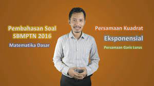 We did not find results for: Pembahasan Soal Sbmptn 2016 Matematika Dasar Part 1 Youtube