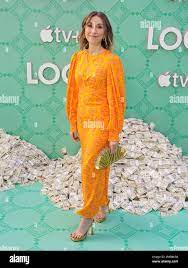 Caitlin Reilly arrives at the premiere of Loot on Wednesday, June 15,  2022, at the DGA Theatre in Los Angeles. (AP PhotoChris Pizzello Stock  Photo - Alamy