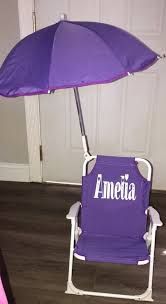 Personalized Baby Toddler Beach Chair With Umbrella Birthday Etsy Beach Chair Umbrella Toddler Beach Beach Chairs