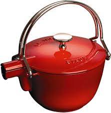 Staub Staub Cast Iron 1 Qt Cast Iron Stovetop Kettle In 2021 Stovetop Kettle Kettle Tea Kettle