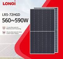 buy Longi 560W 570W 580W 590W 600W Bifacial Monocrystalline ...