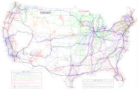 Everywhere You Can Get On Intercity Transit In America In One Map Greater Greater Washington Transit Map Map Train Route