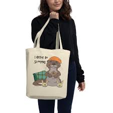 I Otter Be Sleeping Eco Tote Bag