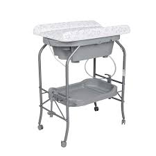 Simply put the baby bathtub on the top platform. Buy Fizzeey Bathinette Baby Diaper Changing Table W Bathing Tubs 2 In 1 Portable Folding Changing Table W Bathtub Combo Grey Online In Vietnam B08qzk3h8r