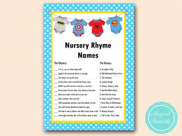 Superhero Baby Shower Game Pack Magical Printable Superhero Baby Shower Marvel Baby Shower Baby Shower Games