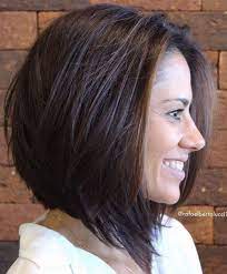 The stacked bob haircut is designed to offer you a fuller look and a perfect volume at the back of your head. 60 Most Beneficial Haircuts For Thick Hair Of Any Length Haircut For Thick Hair Thick Hair Styles Choppy Bob For Thick Hair