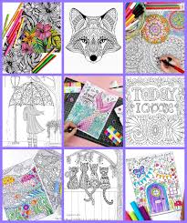 Colorful picture for the day of the dead in mexico. Free Adult Coloring Pages Happiness Is Homemade