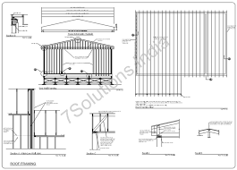 Construction blueprints serve to communicate the architectural and engineering design of a structural project. Roof Framing Drawing Novocom Top
