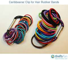 Carabiner Clip For Hair Rubber Bands Organizing Hair Accessories Hair Rubber Bands Hair Band Storage