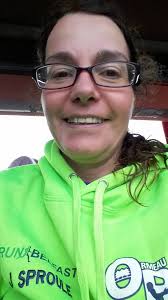 Very blustery but dry Giants Causeway Coastal half marathon. Great views  and atmosphere 😁