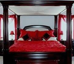 Doors and drawers set in a contemporary bead moulding. Best Dumont Cherry King Canopy Bed Set For Sale In Alpharetta Georgia For 2021