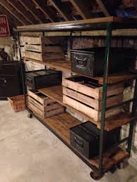 Ancien Chariot De Boulanger 1960 Ideal Pour Une Belle Etagere Mobilier Meuble Tv Industriel Decoration In Idee Deco Vintage Mobilier De Salon Deco Vintage