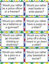 Would You Rather Questions For Kids Get To Know You Activities This Or That Questions Funny Would You Rather