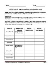 Absolute Relative Location Assignment Nfl Football Team Nfl Football Teams Nfl Football Football Team