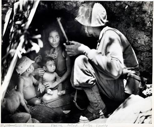Chamorro Women at Camp Susupe (U.S. National Park Service)