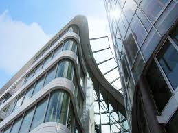 The building is divided into three horizontal layers: Lbbw Halfkann Kirchner Brandschutzingenieure
