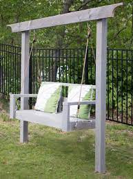 Porch Swing Diy Gina Michele Diy Porch Swing Backyard Swings Diy Porch