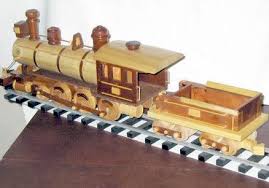Miniature Trains Wooden Toy Train Wooden Train Woodworking Toys