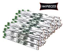 100 Dollar Bill Pencils For School Supplies Bulk Pack Of 144 Pencils Zelinks Amzn School Supplies Dollar Bill 100 Dollar Bill