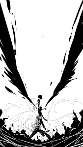 Anime black and white wallpaper phone. Minimalist Anime Phone Wallpapers Wallpaper Cave