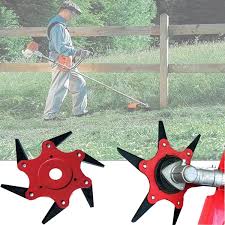 6 Tooth Brush Cutter Brushcutter Electric Garden Trimmer Strimmer Mower Blade Wish Garden Accessories Lawn Mower Mower