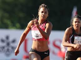 Place competitor dob nat score event list; Salome Kora Und Noemi Zbaren In Thun Swiss Athletics