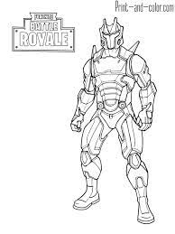 fortnite battle royale coloring page omega max level pages for boys kids coloriage chat arbre