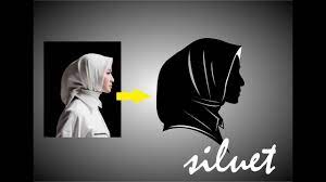Karakter anime wanita hijab cartoon islam muslim drawing hijab wajah manga kepala png pngwing / you. Cara Membuat Gambar Siluet Perempuan Berjilbab Di Corel Draw Youtube