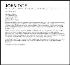 For example, what are your strongest points. Templates Special Education Teacher Sample Cover Letter Assistant For Hudsonradc
