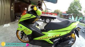 Gurasan cat dengan warna dan grafis unik bisa masbro terapkan pada honda beat kesayangan agar terlihat berbeda dari motor lainnya. Yamaha Aerox Hijau Youtube