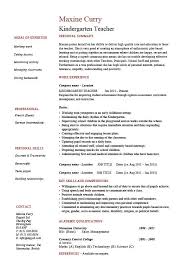 A professional cv and cover letter resume/cv action keywords. Kindergarten Teacher Resume School Example Sample Job Description Work Experience Teaching