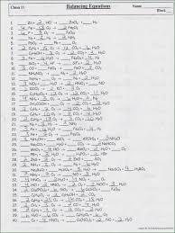 Balancing Equations Worksheet Answer Key In 2020 Chemical Equation Balancing Equations Chemistry Worksheets