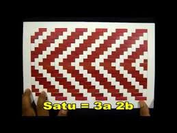 Kreatif Anyaman Kertas Motif Sudut Lancip Youtube Origami Crafts Paper Crafts