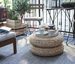 Pouf Alseda Deco Exterieure Decoration Balcon D Appartement Decor De Balcon