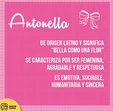 Antonella Nombres De Bebes Significados De Los Nombres Nombres Para Nenas