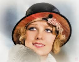 Anita Page as a stern police officer in high heels, c. 1930